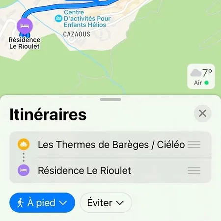 Апартаменты Studio Bareges Бареж
