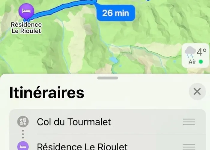 Studio Bareges 아파트